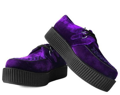 V9490 Violet Velvet Viva Mondo Creeper - T.U.K. Shoes