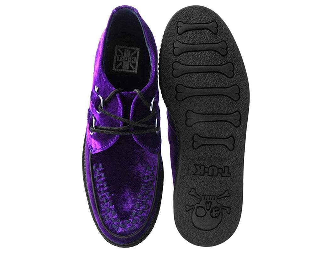 V9490 Violet Velvet Viva Mondo Creeper - T.U.K. Shoes