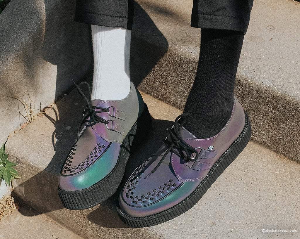 V9663 Midnight Chameleon Viva Mondo Creeper - T.U.K. Shoes