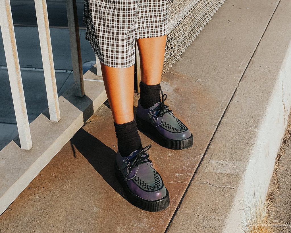 V9663 Midnight Chameleon Viva Mondo Creeper - T.U.K. Shoes