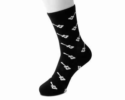 TSK1043 Black Guitars T.U.K. Women’s Sock TSK1043-OS - T.U.K. Shoes