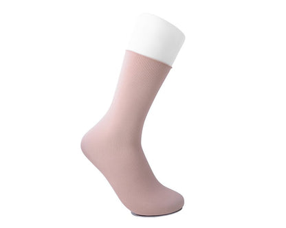TSK1082 Pink Spandex Crew Sock TSK1082-OS - T.U.K. Shoes