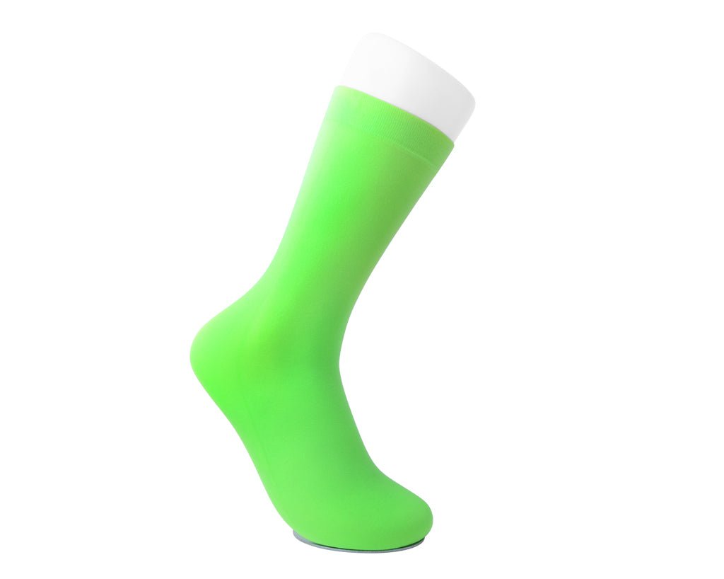 TSK1165 Green Knee-High Nylon Mesh Sock TSK1165-OS - T.U.K. Shoes