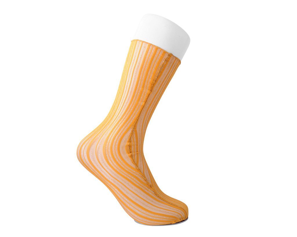 TSK1086 Mustard Lettuce Trim Lace Sock TSK1086-OS - T.U.K. Shoes
