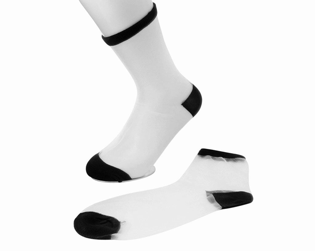 TSK1037 White Sheer Sock TSK1037-OS - T.U.K. Shoes