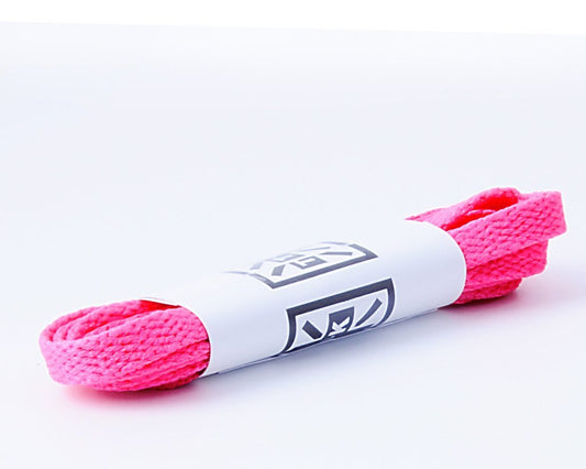 LC031-75-PNK 75 CM Hot Pink Flat Laces LC031-75-PNK-OS - T.U.K. Shoes