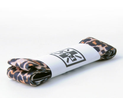 LC025-75-LEZ 75 CM Leopard Zebra Satin Laces LC025-75-LEZ-OS - T.U.K. Shoes