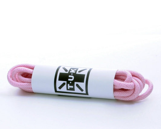 LC010-75-PNK 75 CM Pink Round Laces LC010-75-PNK-OS - T.U.K. Shoes