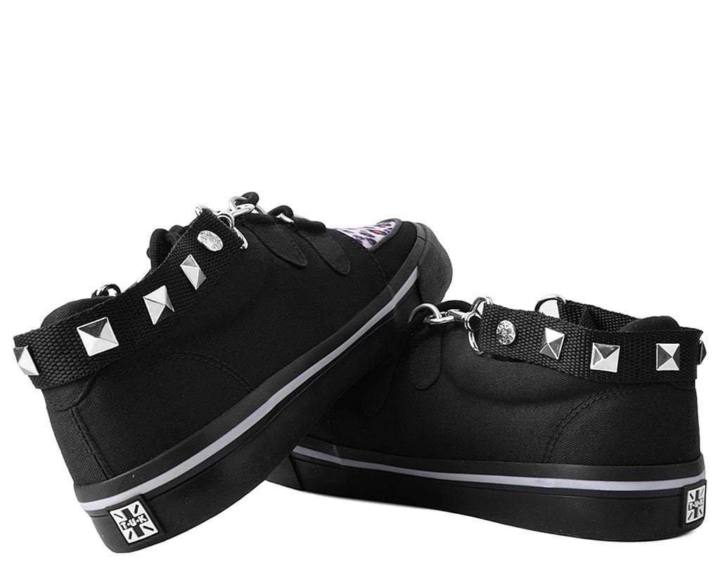 SA03 Pyramid Black Bondage Shoe Straps - T.U.K. Shoes