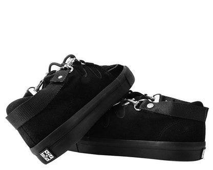 SA01 Black Bondage Shoe Straps - T.U.K. Shoes