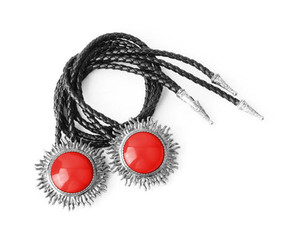 BL08 Rust Sun Bolo Shoe Tie BL08-OS - T.U.K. Shoes