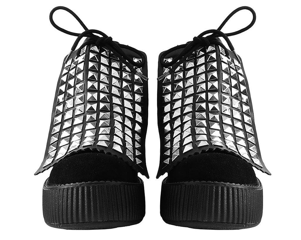 SA09 Pyramid Studded Boot Apron - T.U.K. Shoes