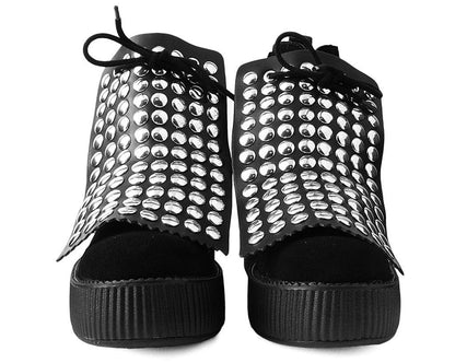 SA08 Disc Studded Boot Apron - T.U.K. Shoes