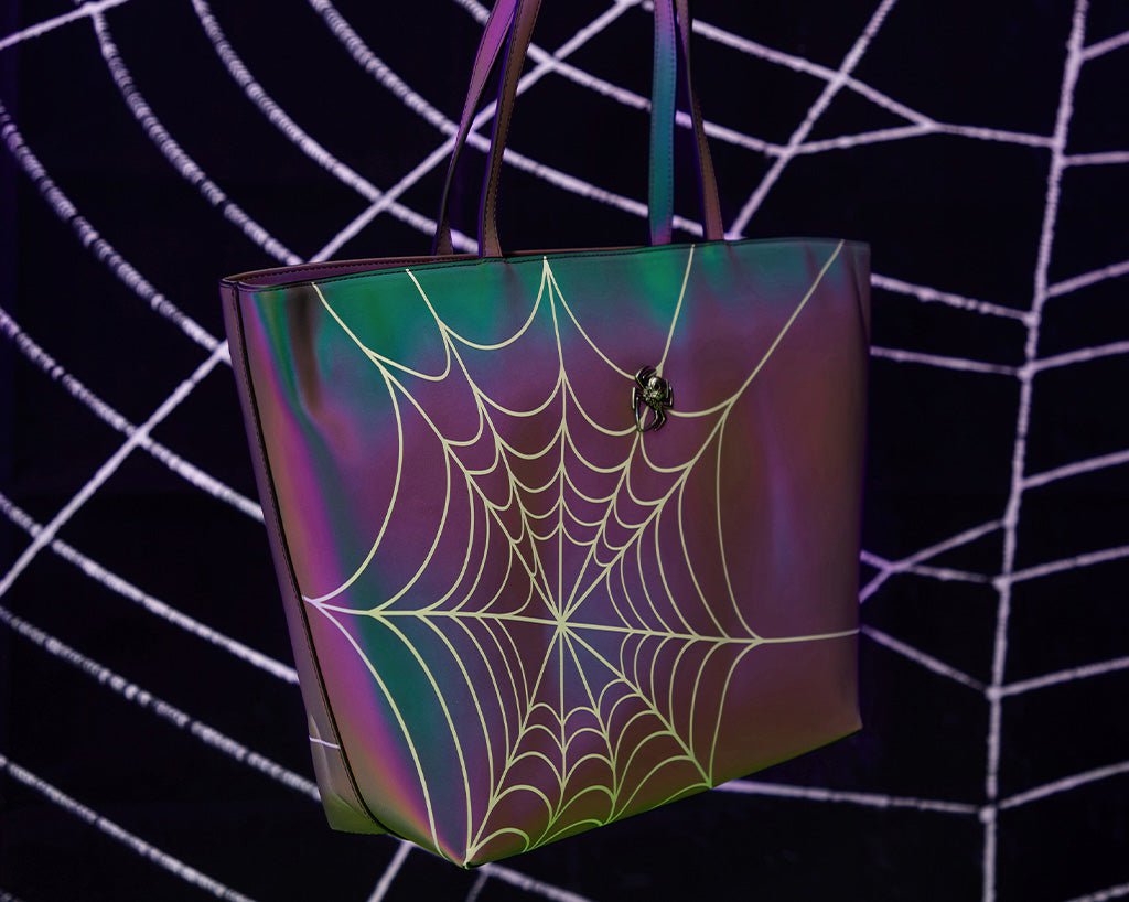 BG14 Midnight Chameleon Web Tote Bag BG14-OS - T.U.K. Shoes
