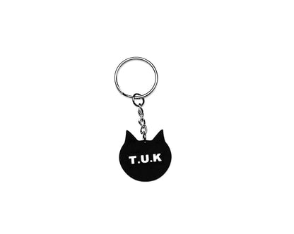P0083 Kitty Face Keychain P0083-OS - T.U.K. Shoes