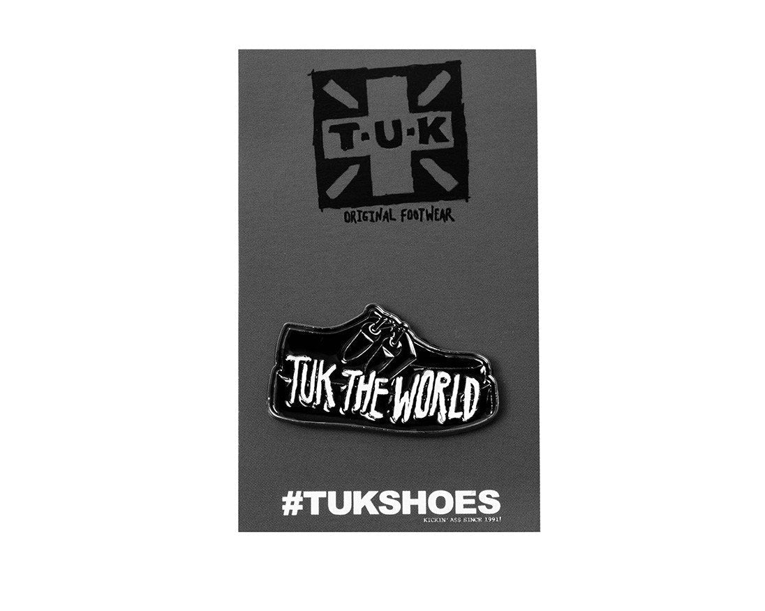 P0070 TUK The World Creeper Enamel Pin P0070 - T.U.K. Shoes