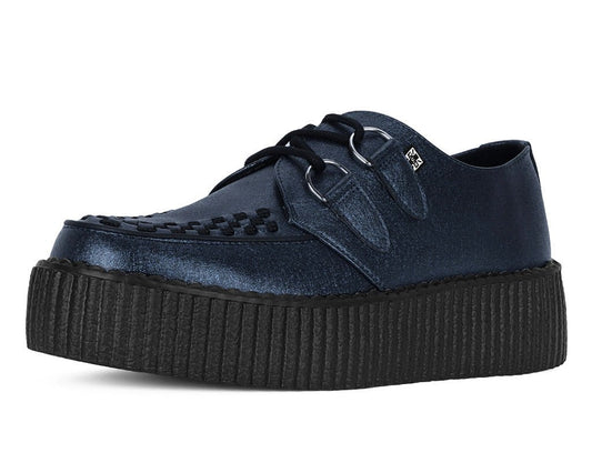 V3321 Midnight Metallic Viva Mondo Creeper - T.U.K. Shoes