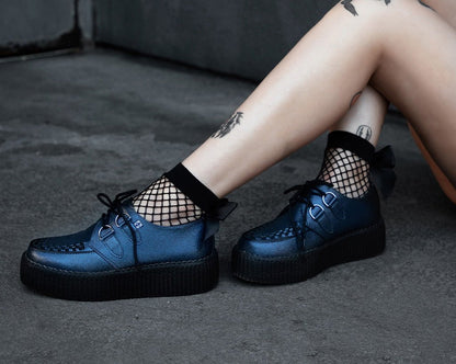 V3321 Midnight Metallic Viva Mondo Creeper - T.U.K. Shoes