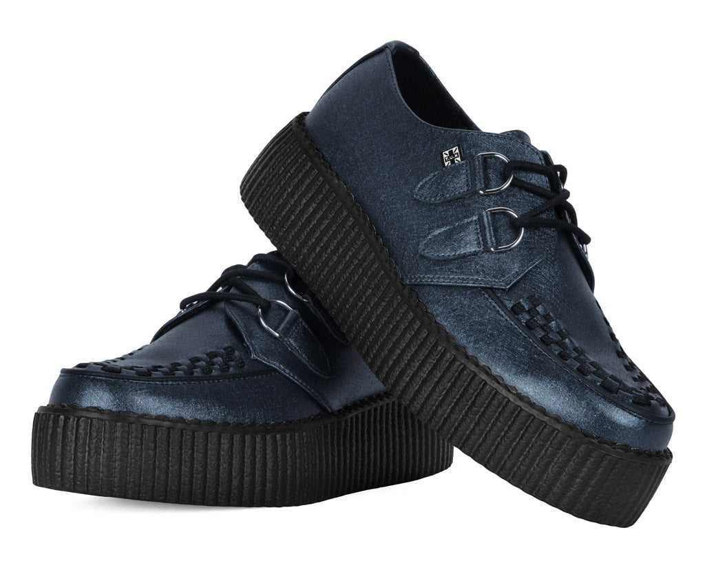 V3321 Midnight Metallic Viva Mondo Creeper - T.U.K. Shoes