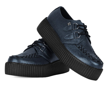 V3321 Midnight Metallic Viva Mondo Creeper - T.U.K. Shoes