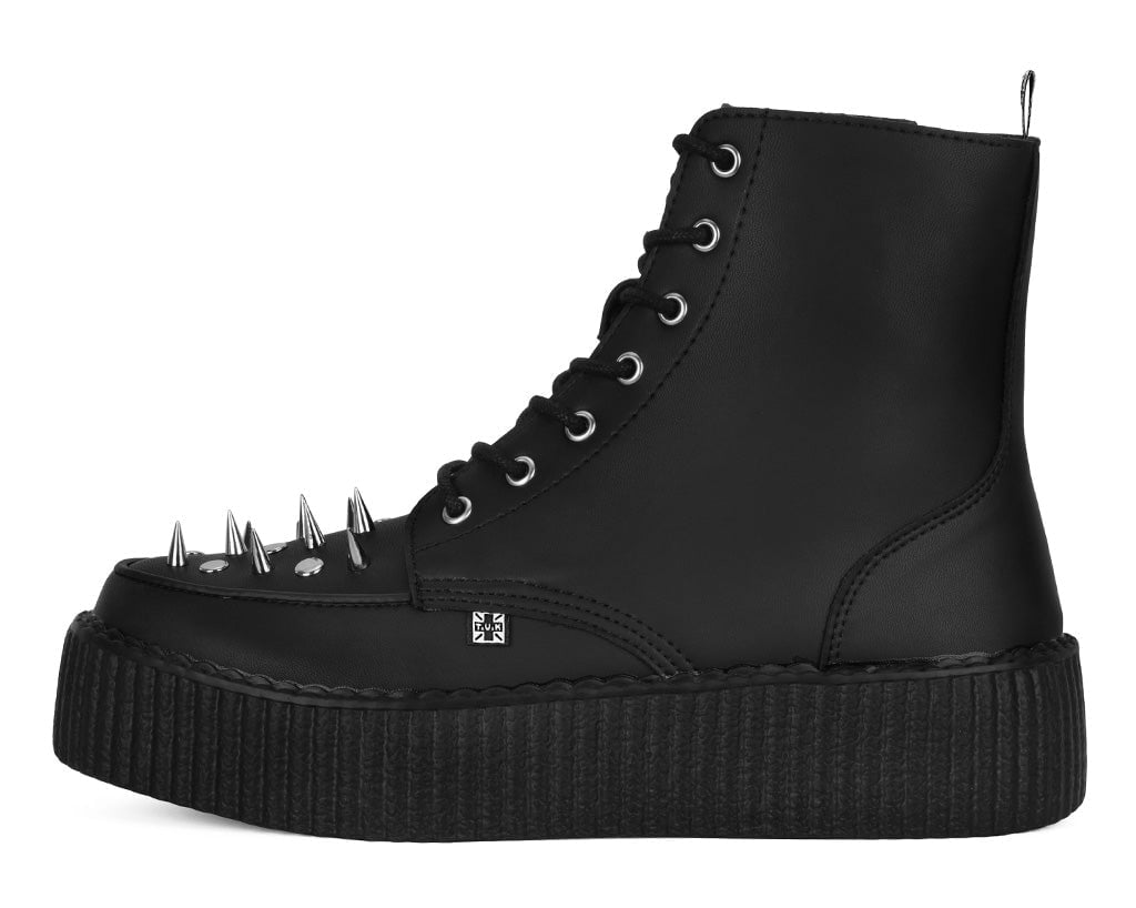 V3331 Black TUKskin Spiked Viva Mondo Boot - T.U.K. Shoes