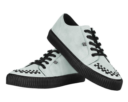 A3379 Grey Lace-Up Creeper Sneaker - T.U.K. Shoes