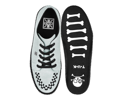 A3379 Grey Lace-Up Creeper Sneaker - T.U.K. Shoes