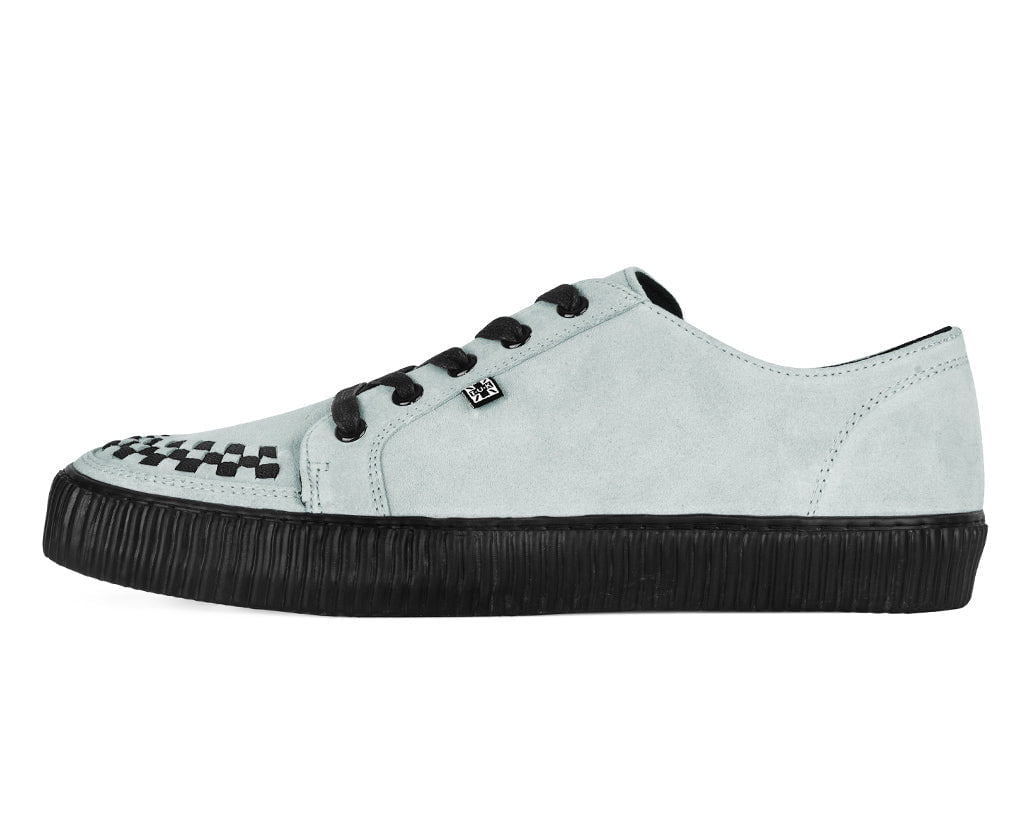 A3379 Grey Lace-Up Creeper Sneaker - T.U.K. Shoes