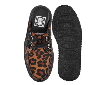 V3356L Leopard Print Creeper Mule - T.U.K. Shoes