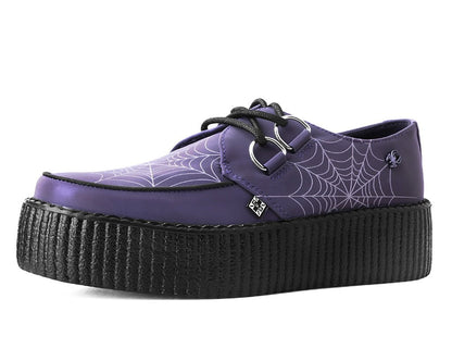 V3166 Midnight Chameleon Spiderweb Glow Viva Mondo Creeper - T.U.K. Shoes