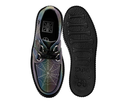 V3166 Midnight Chameleon Spiderweb Glow Viva Mondo Creeper - T.U.K. Shoes
