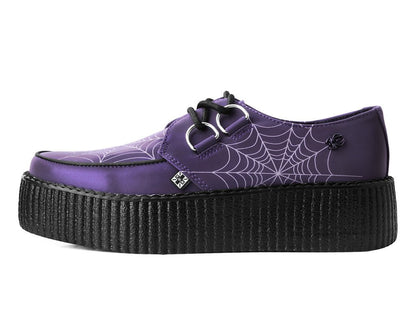 V3166 Midnight Chameleon Spiderweb Glow Viva Mondo Creeper - T.U.K. Shoes