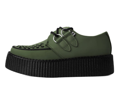 V3108 Murky Green TUKskin™ Viva Mondo Creeper - T.U.K. Shoes