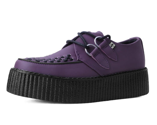 V3109 Eggplant TUKskin™ Viva Mondo Creeper - T.U.K. Shoes