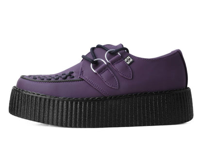 V3109 Eggplant TUKskin™ Viva Mondo Creeper - T.U.K. Shoes
