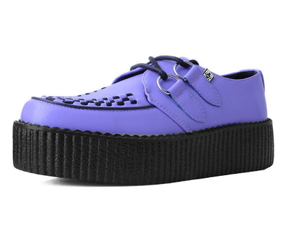 V3133 Violet TUKskin™ Viva Mondo Creeper - T.U.K. Shoes