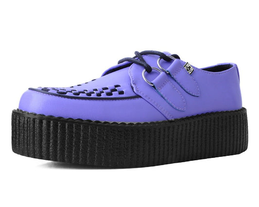 V3133 Violet TUKskin™ Viva Mondo Creeper - T.U.K. Shoes