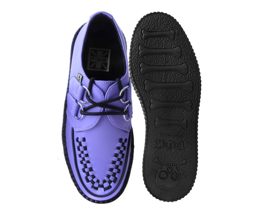 V3133 Violet TUKskin™ Viva Mondo Creeper - T.U.K. Shoes