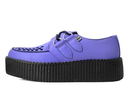 V3133 Violet TUKskin™ Viva Mondo Creeper - T.U.K. Shoes