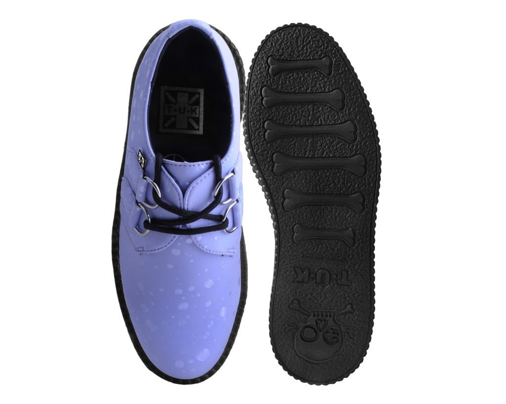 V3125 Lilac Raindrop D-Ring Mondo Creeper - T.U.K. Shoes