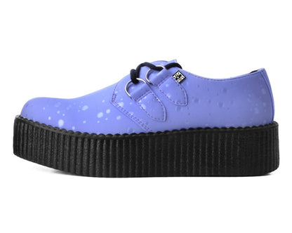 V3125 Lilac Raindrop D-Ring Mondo Creeper - T.U.K. Shoes