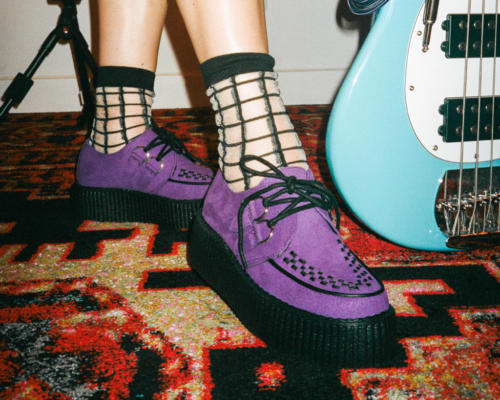 V3190 Ultra Violet Viva Mondo Creeper - T.U.K. Shoes