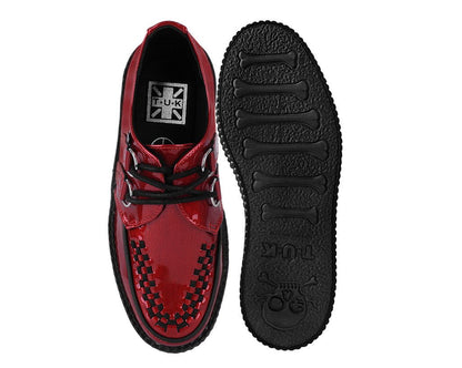 V3256 Red Patent Viva Mondo Creeper - T.U.K. Shoes