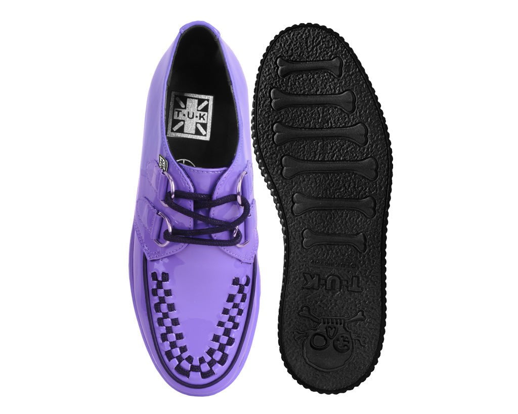 A3217 Purple Liquid Viva Mondo Creeper - T.U.K. Shoes