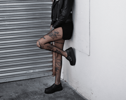 V9743 Black TUKskin™ 2-Buckle Skull Creeper - T.U.K. Shoes