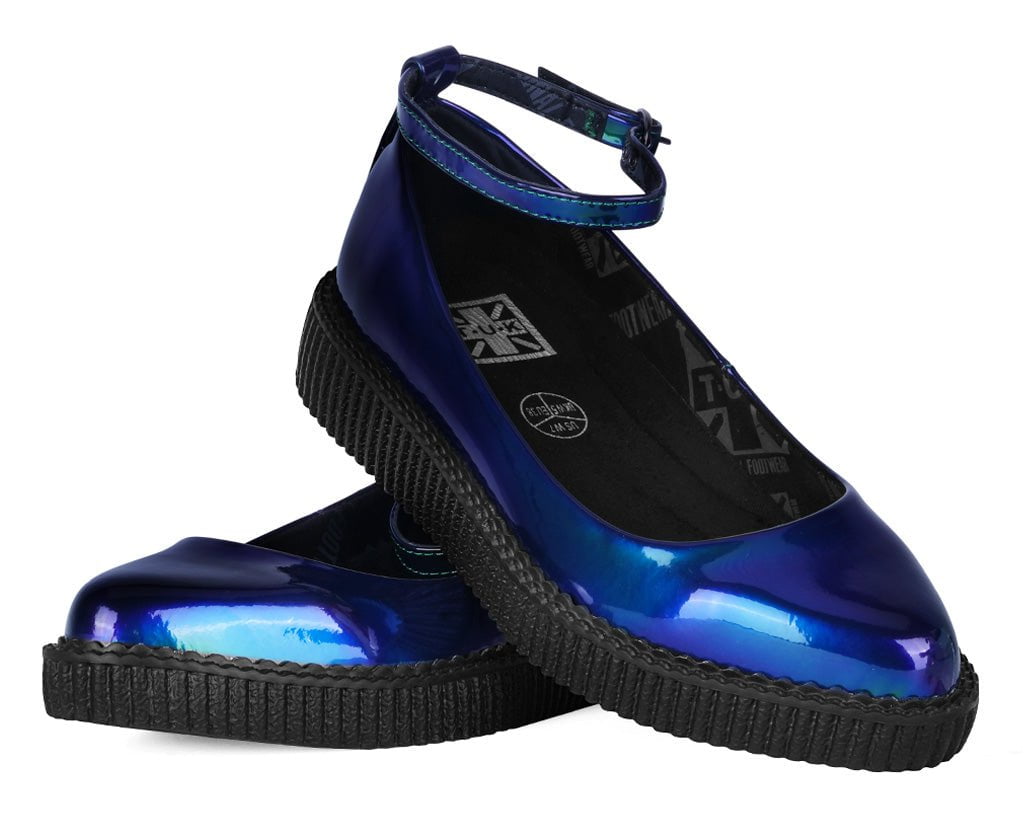 A3395L Northern Lights Pointed Ballet Creeper - T.U.K. Shoes