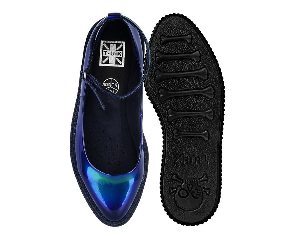 A3395L Northern Lights Pointed Ballet Creeper - T.U.K. Shoes