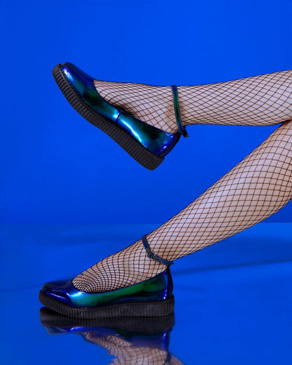 A3395L Northern Lights Pointed Ballet Creeper - T.U.K. Shoes