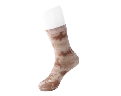 TSK1109 Tie-Dye Chocolate Women's Crew Sock TSK1109-OS - T.U.K. Shoes