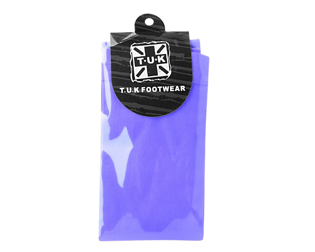 TSK1166 Purple Knee-High Nylon Mesh Sock TSK1166-OS - T.U.K. Shoes